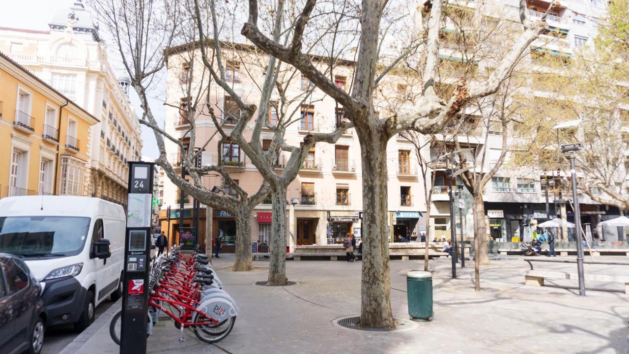 Bonita Vivienda En El Corazon De Zaragoza Lägenhet Exteriör bild